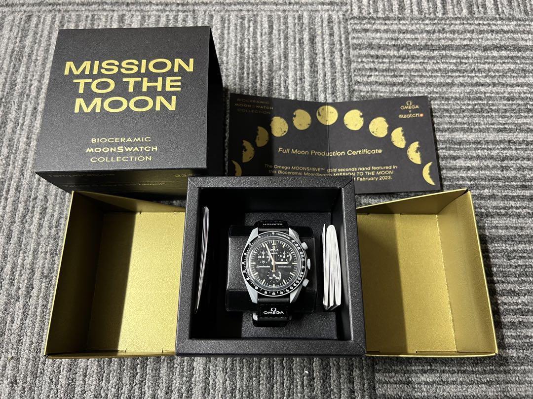 オメガ×スウォッチ ムーン シャイン ゴールド OMEGA×SWATCH Mission to