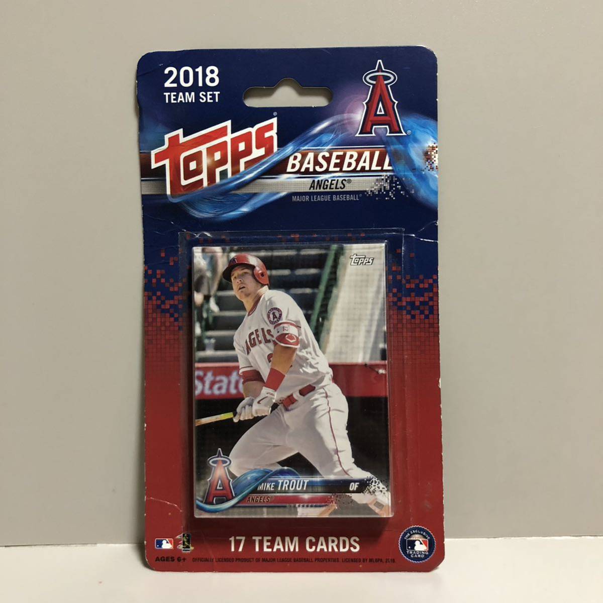 未開封】Topps 2018 MLB ANGELS TEAM SET エンゼルス チームセット