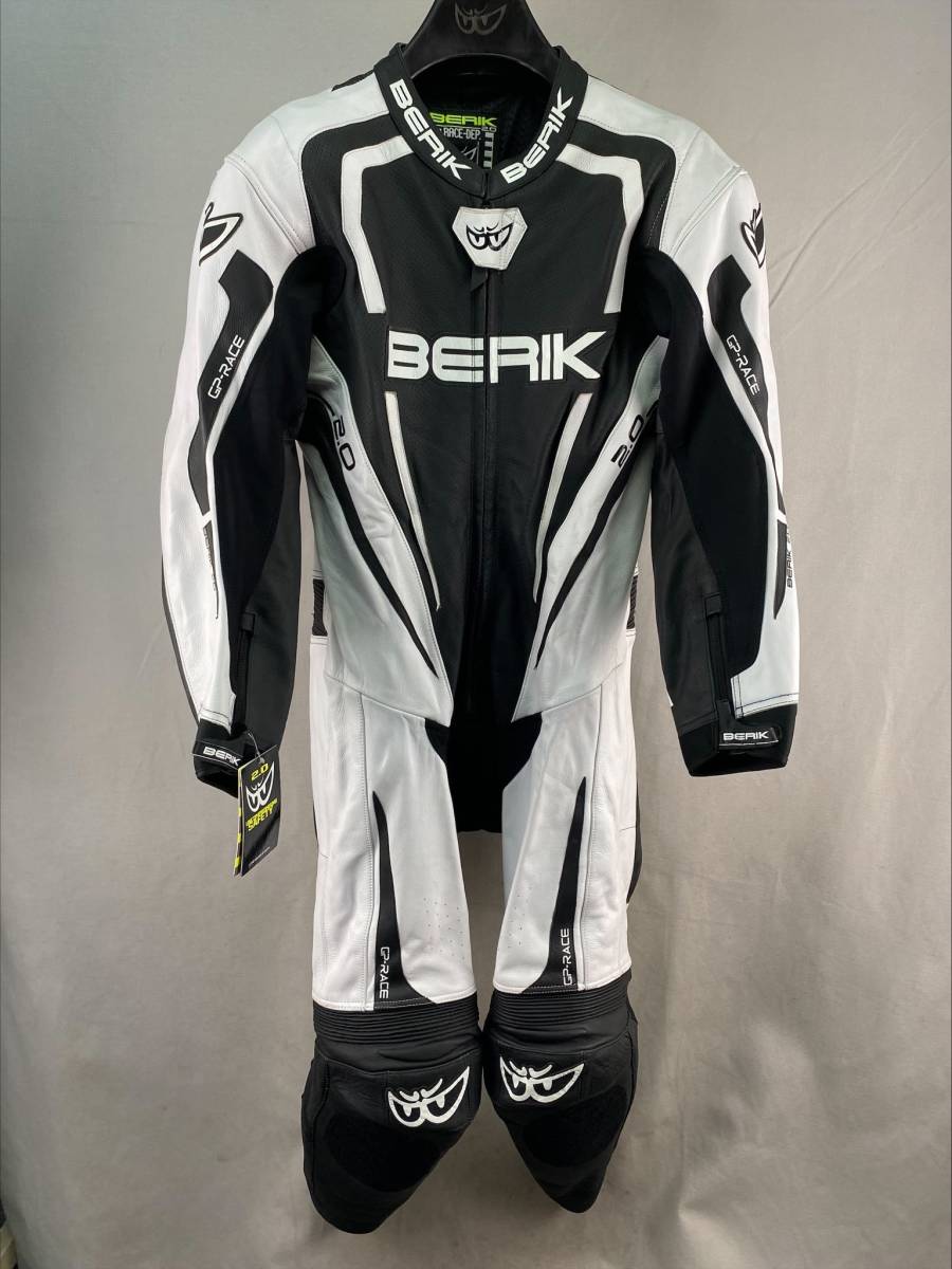 BERIK ベリック レーシングスーツ WHITE/BLACK 58サイズ 新品未使用 革
