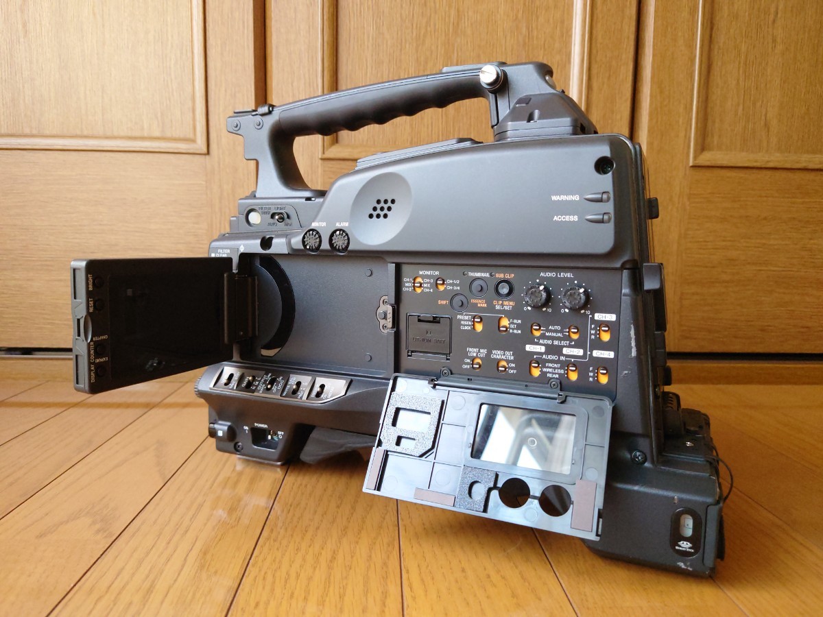 SONY XDCAM HD PDW-F350 業務用カメラ 本体のみ 動作OKの画像5