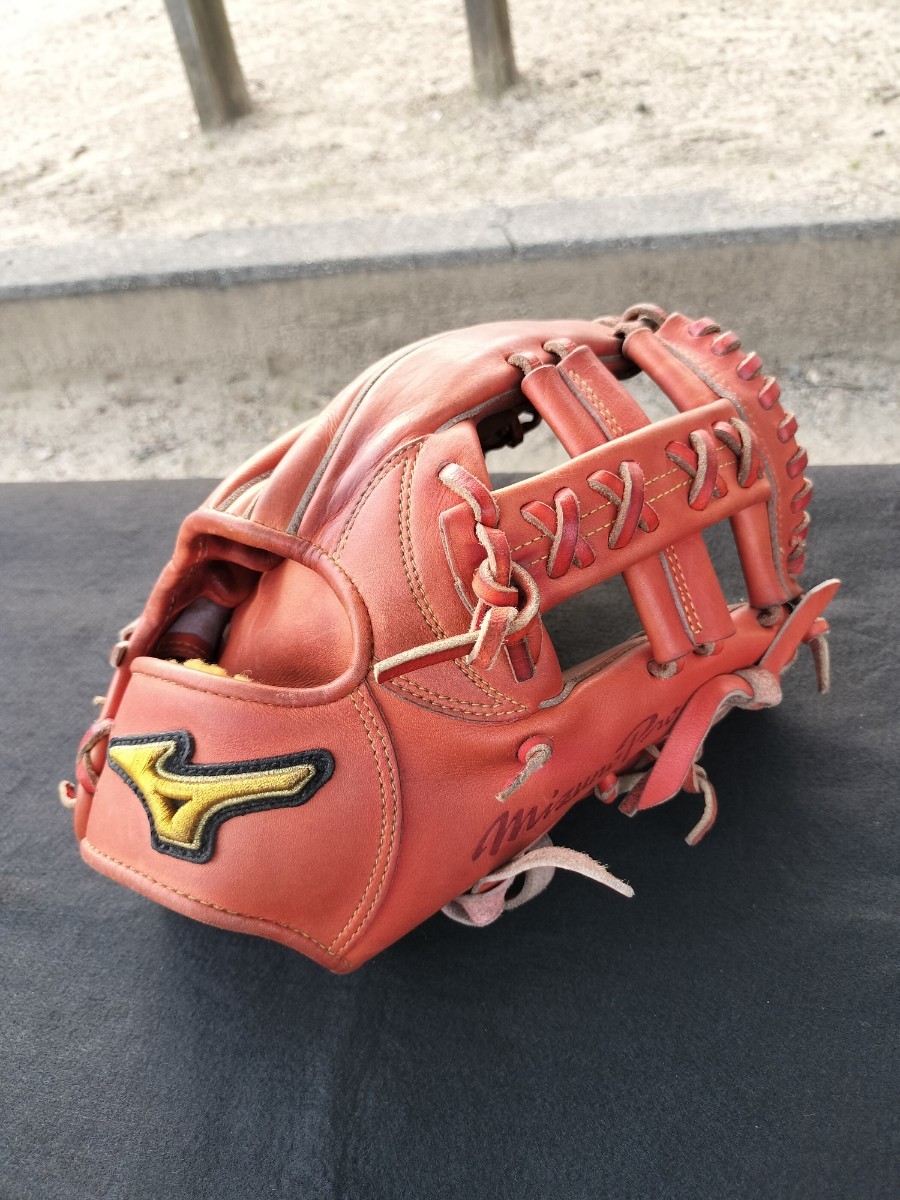 超新作】 PRO MIZUNO グローブ 内野手用 硬式 ミズノプロ グラブ