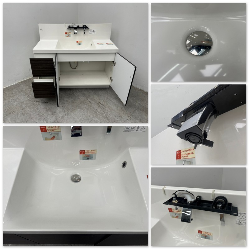 T3564☆展示美品☆イナックス☆洗面化粧台☆ミラー付き☆混合水栓