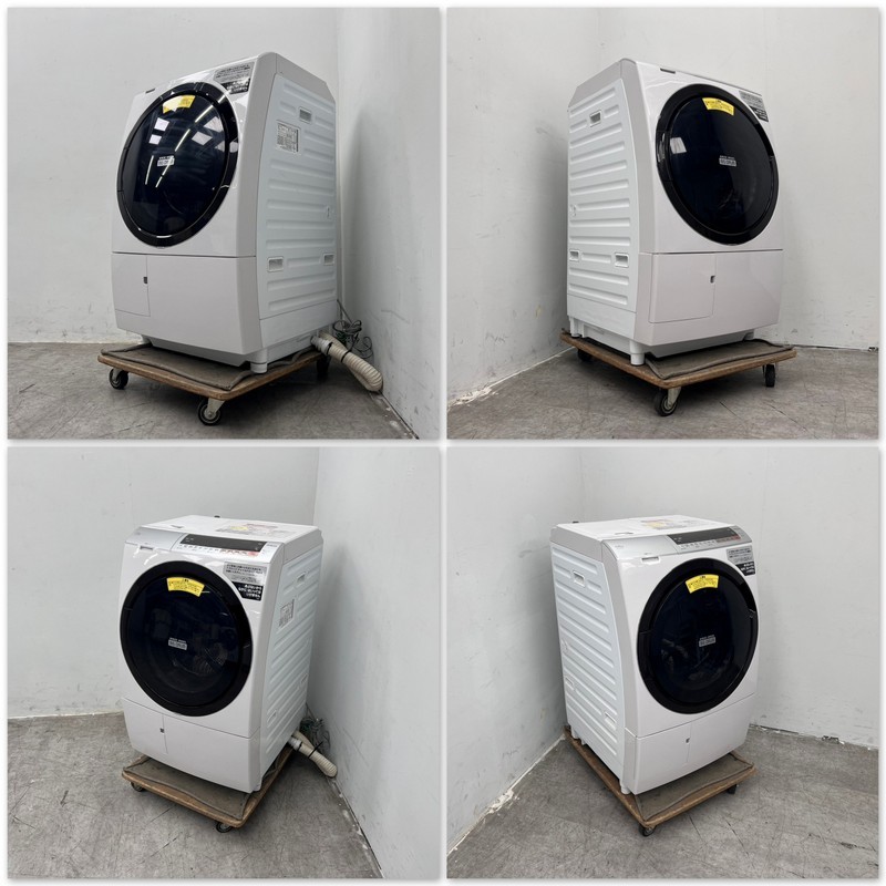 R542☆極美品☆日立☆ドラム式洗濯機☆19年☆ビックドラム☆BD-SX110CL