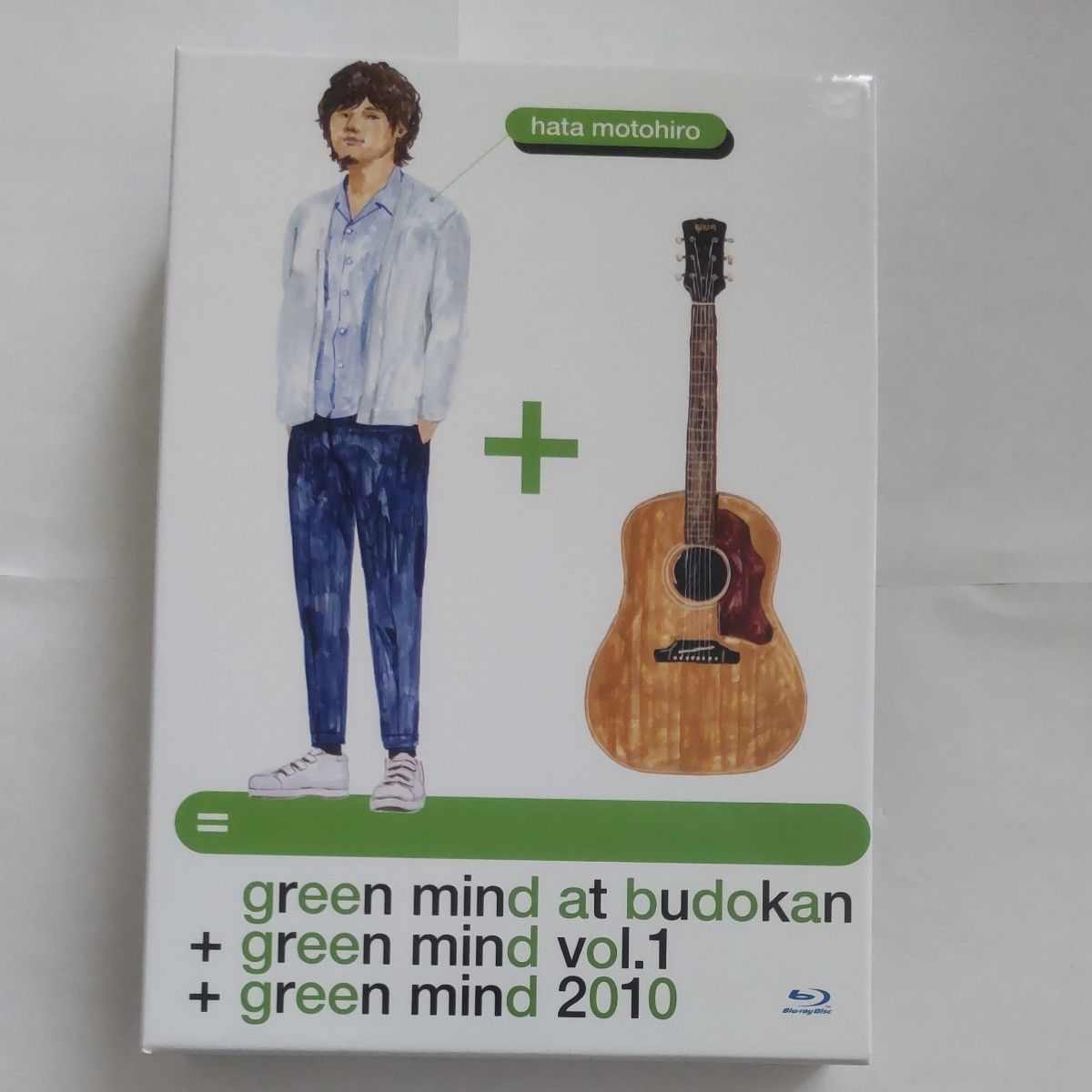 秦基博 【完全受注生産盤】GREEN MIND Blu-ray３枚組