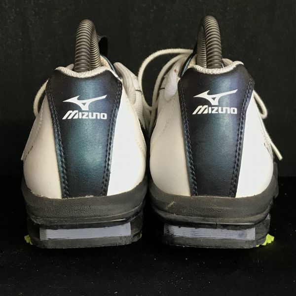 MIZUNO/ Mizuno *LS-019/ шиповки / туфли для гольфа [24.5/ белый × чёрный серия /white×black серия ]sneakers/Shoes/trainers*G-120