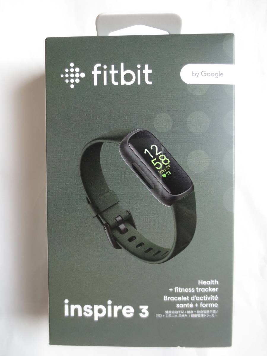 ヤフオク! - 新品・未開封 「Fitbit Inspire3 （ブラック）」