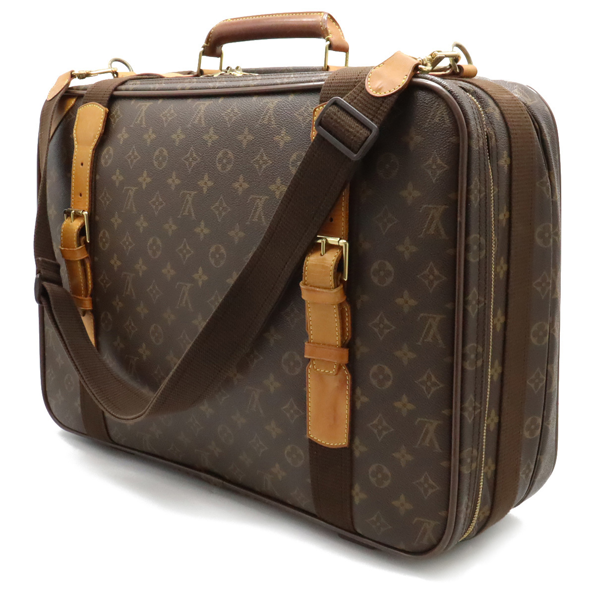 LOUIS VUITTON Louis Vuitton monogram satellite 53 suitcase travel bag travel bag 2WAY
