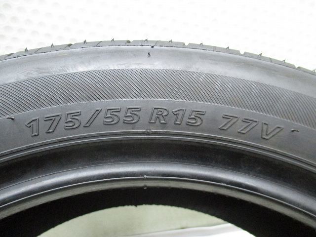 175-55R15 9-8.5分山 ブリヂストン ネクストリー 2022/2020年製 中古タイヤ【2本】送料無料(M15-4758）_画像5