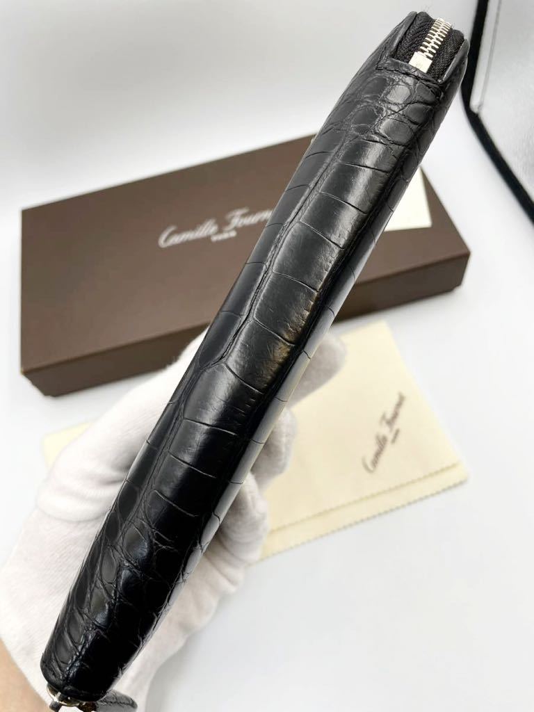 極美品 旧ロゴ カミーユフォルネ ロングジップウォレット 長財布 極美品 旧ロゴ カミーユフォルネ ロングジップウォレット 長財布