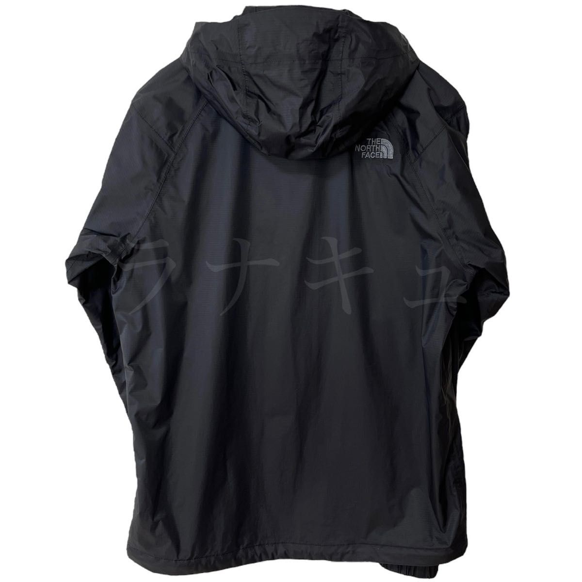 ☆美品☆ ノースフェイス　マウンテンパーカー　USモデル THE NORTH FACE ナイロンジャケット　HYVENT 黒