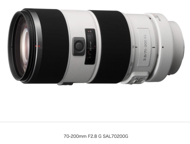 SONY 70-200mm F2.8 G SAL70200G (ガラスケース内展示品)保証あり