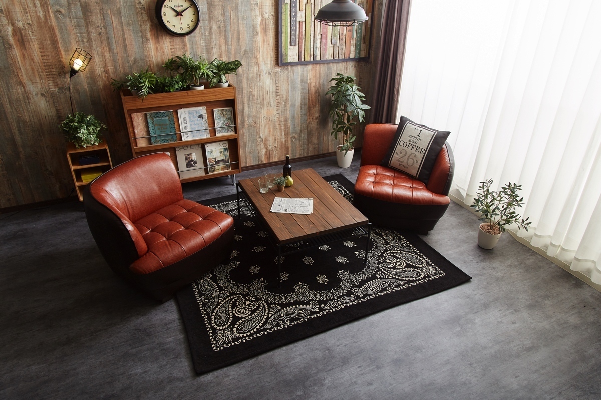 [ new goods ]Comet 2WAY two seater . sofa sofa 2 seater .2P sofa leather natural tree Brown 