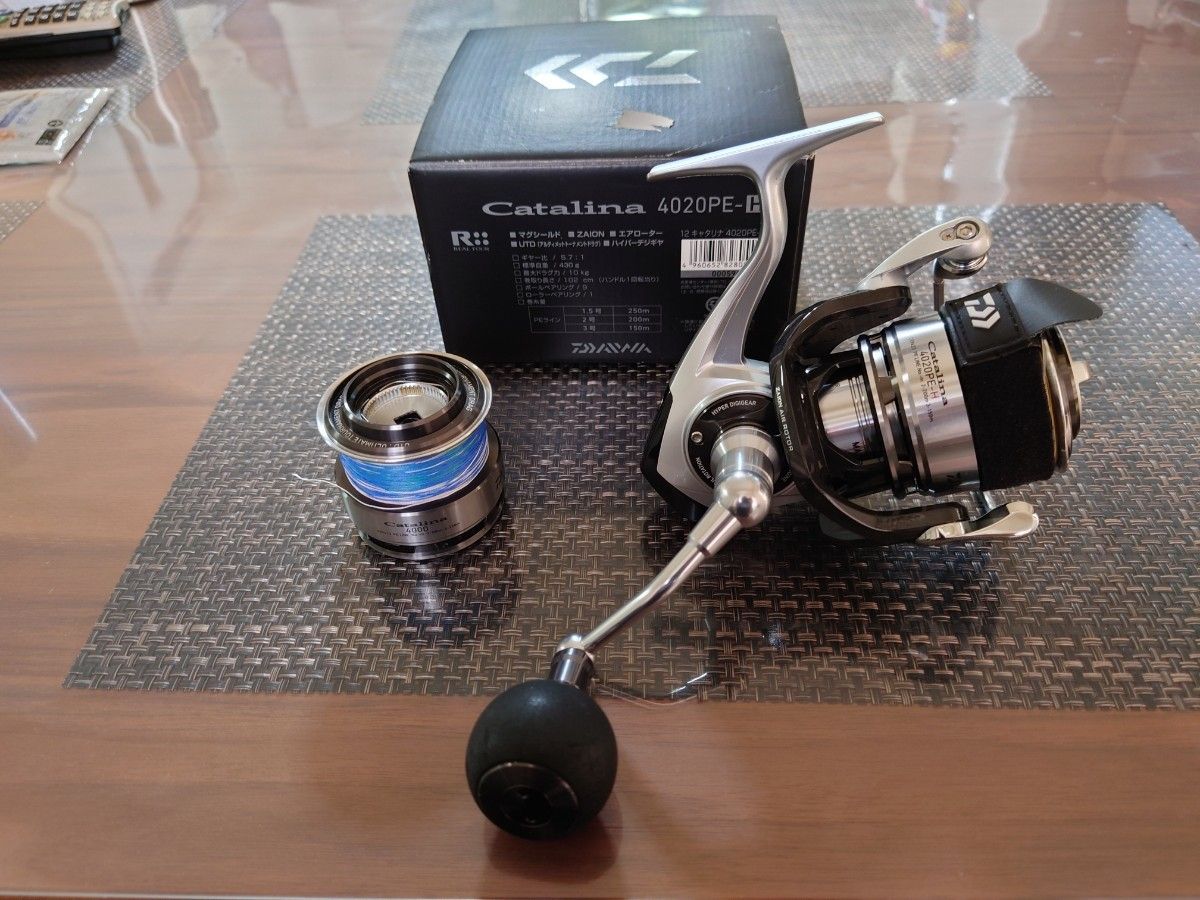 値下げしました！ DAIWA １２キャタリナ4020PE-H 替えスプール付-