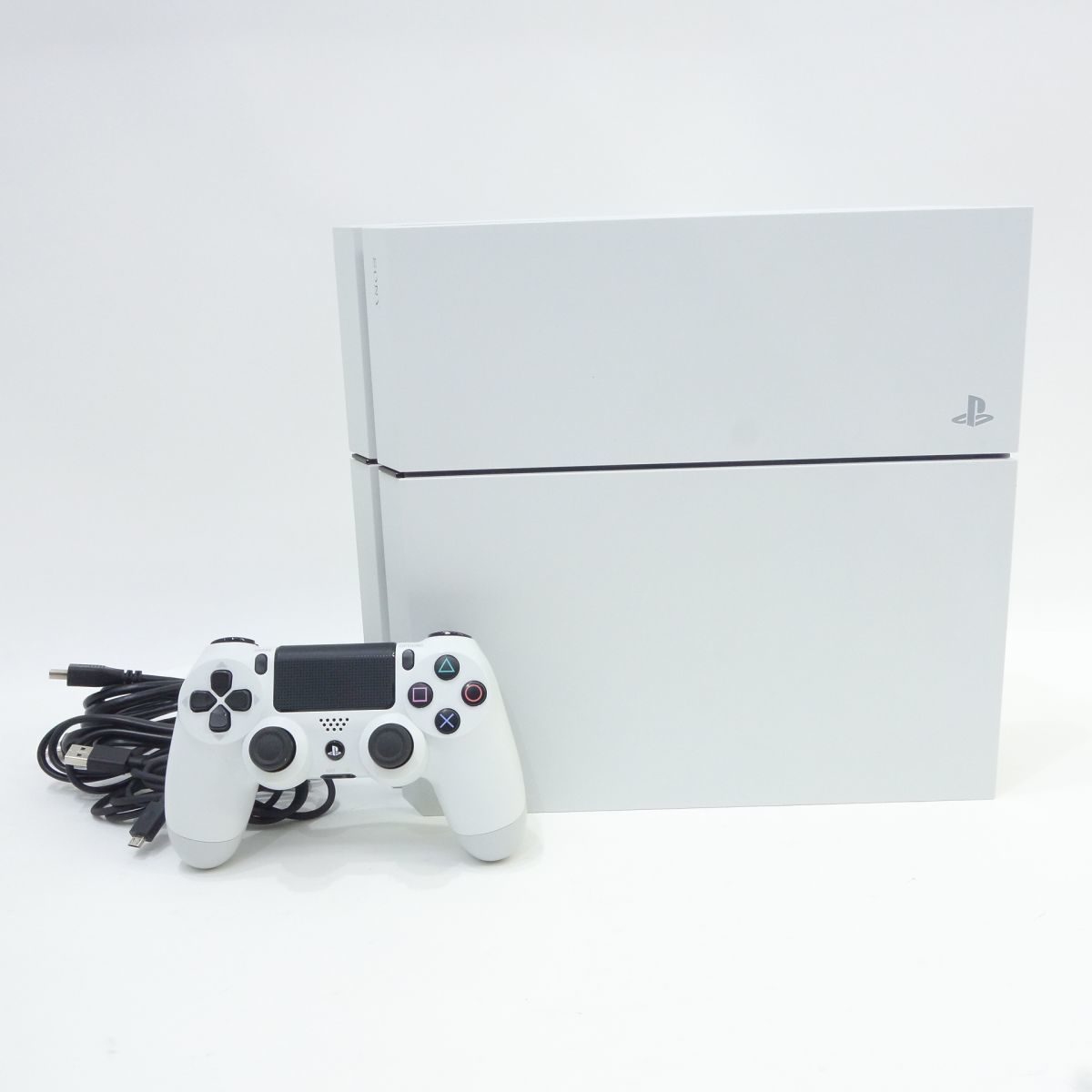 057 SONY ソニー PS4 CUH-1200A 500GB グレイシャーホワイト 本体