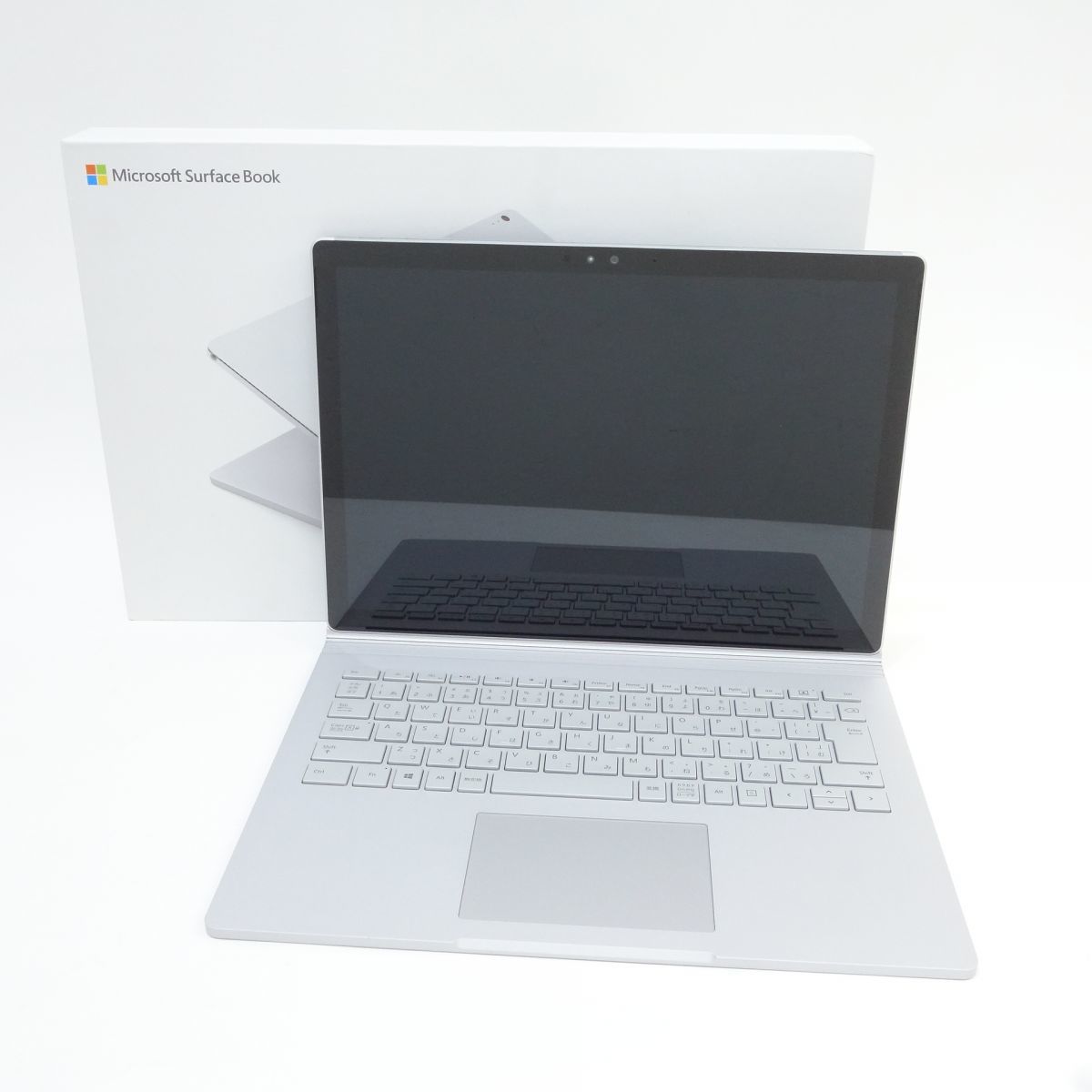 099 Microsoft/マイクロソフト Surface Book/サーフェイスブック CR9-00006 Win10Pro/i5/8GB/128GB 2in1ノートPC タブレット 美品/難あり