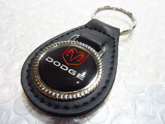 [Spiral] Dodge ( black ) real leather key holder S DODGE[type1] new goods /