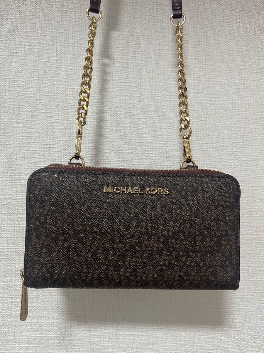 【期間限定品】マイケルコース  MICHAELKORS 　財布 チェーンショルダーバッグ 斜め掛け ミニバッグ 