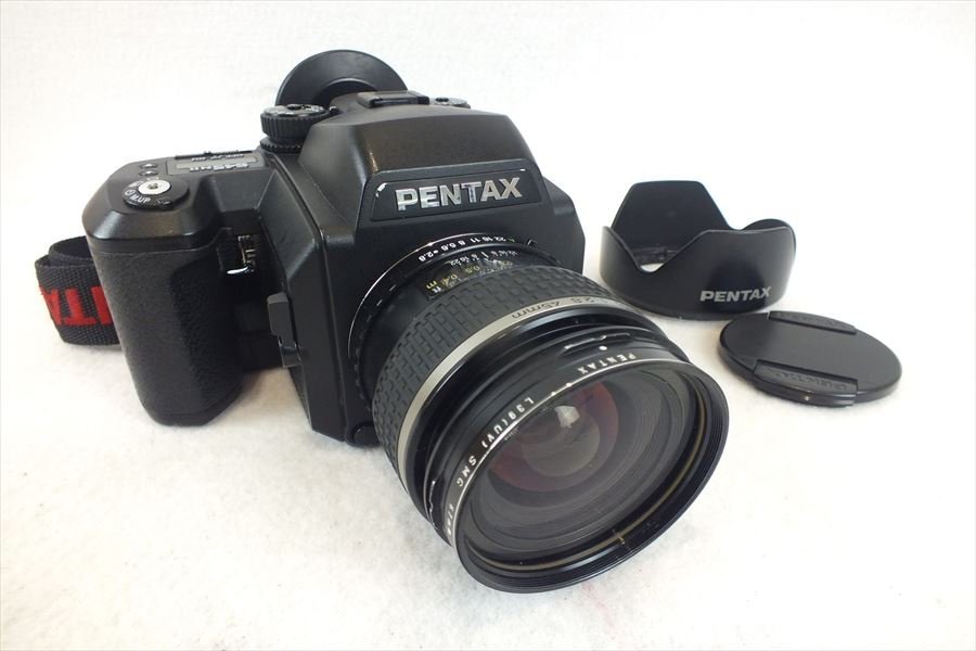 ☆ PENTAX ペンタックス 645NII 中判カメラ smc PENTAX-FA 645 1:2.8 45mm 現状品 230707K4056 