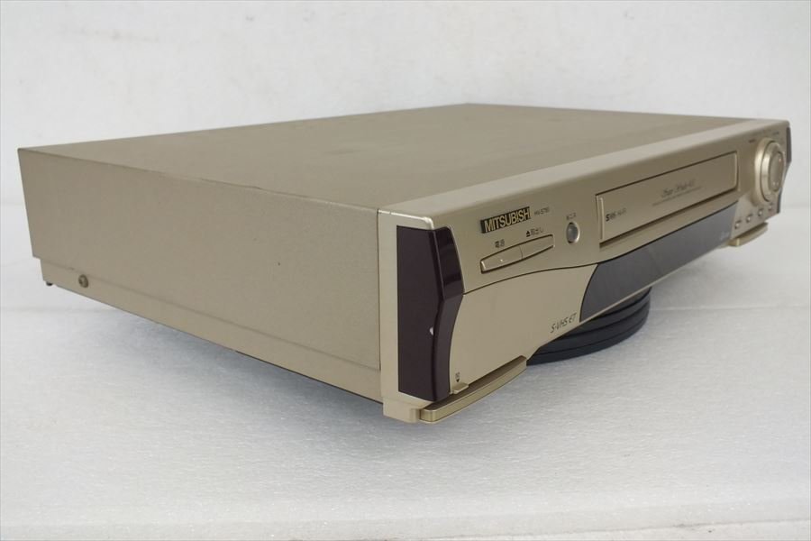 # MITSUBISHI MMC HV-S780 VHS deck used 230702k6069