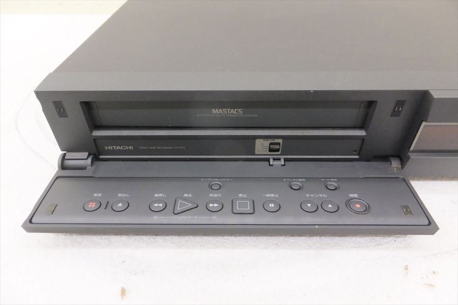 ▼ HITACHI VT-F470 日立 VHSビデオデッキ 中古 現状品 230705Y6390の画像3