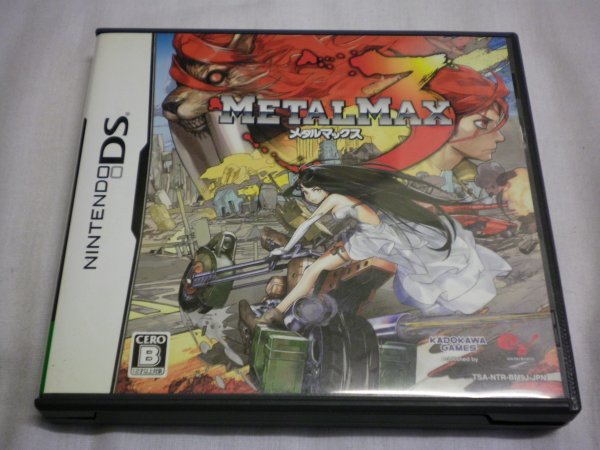 DS　メタルマックス３　METALMAX3　(ケース・説明書付)
