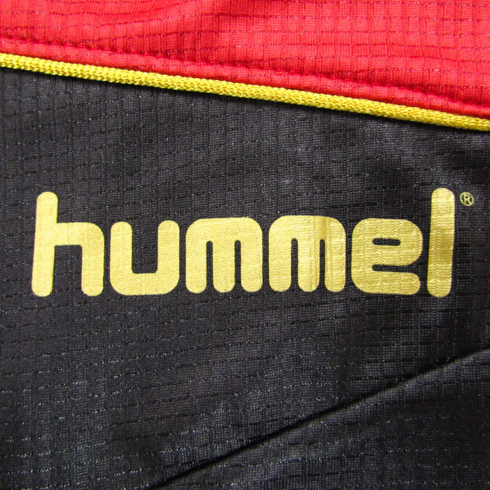 ヒュンメル 半袖Tシャツ ゲームシャツ サッカー フットサル トップス メンズ Sサイズ ブラック hummel_画像4