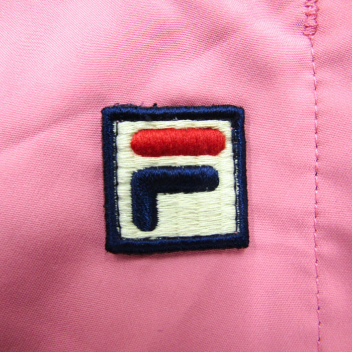 フィラ クロップドパンツ 無地 裾リボン スポーツウェア ボトムス レディース Sサイズ ピンク FILAの画像4