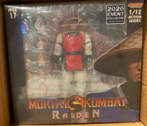 新品未開封 Storm Collectibles モータルコンバットMortal Kombat Raiden SDCC 1/12フィギュア(検バンダイ メディコム メディコス 超像革命_画像2