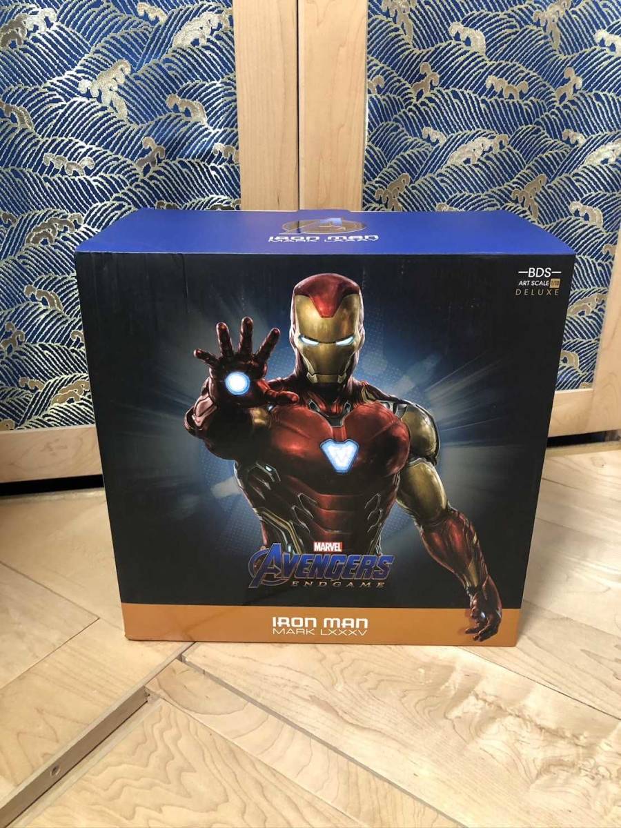 新品未開封 アイアンスタジオ iron studios アベンジャーズ アイアンマン マーク85 1/10 DX Avengers: Endgame BDS Iron Man Mark LXXXV_画像3