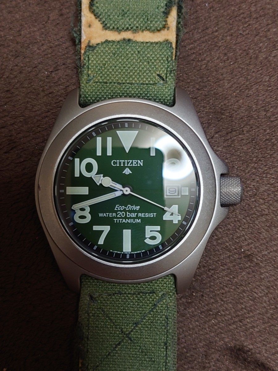 希少!レア!CITIZEN シチズン プロマスター ランド 7828-H09971 チタン