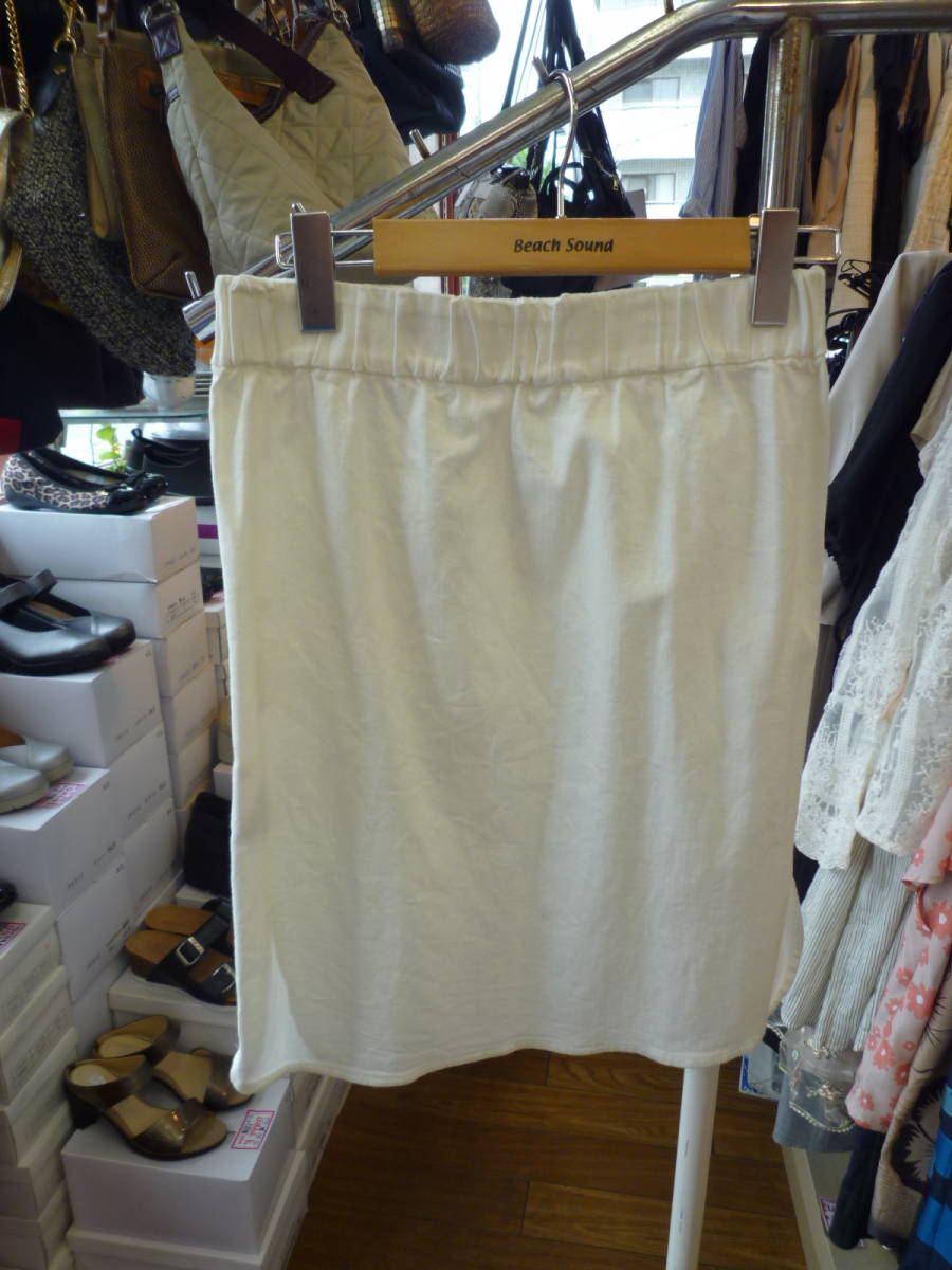 【0712-16】DeeFlavor 白スカート　サイズ38_画像3