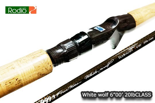 ★Rodio Craft ロデオクラフト 999.9 フォーナインマイスター White wolf ホワイトウルフ 6’00” 20lb class★