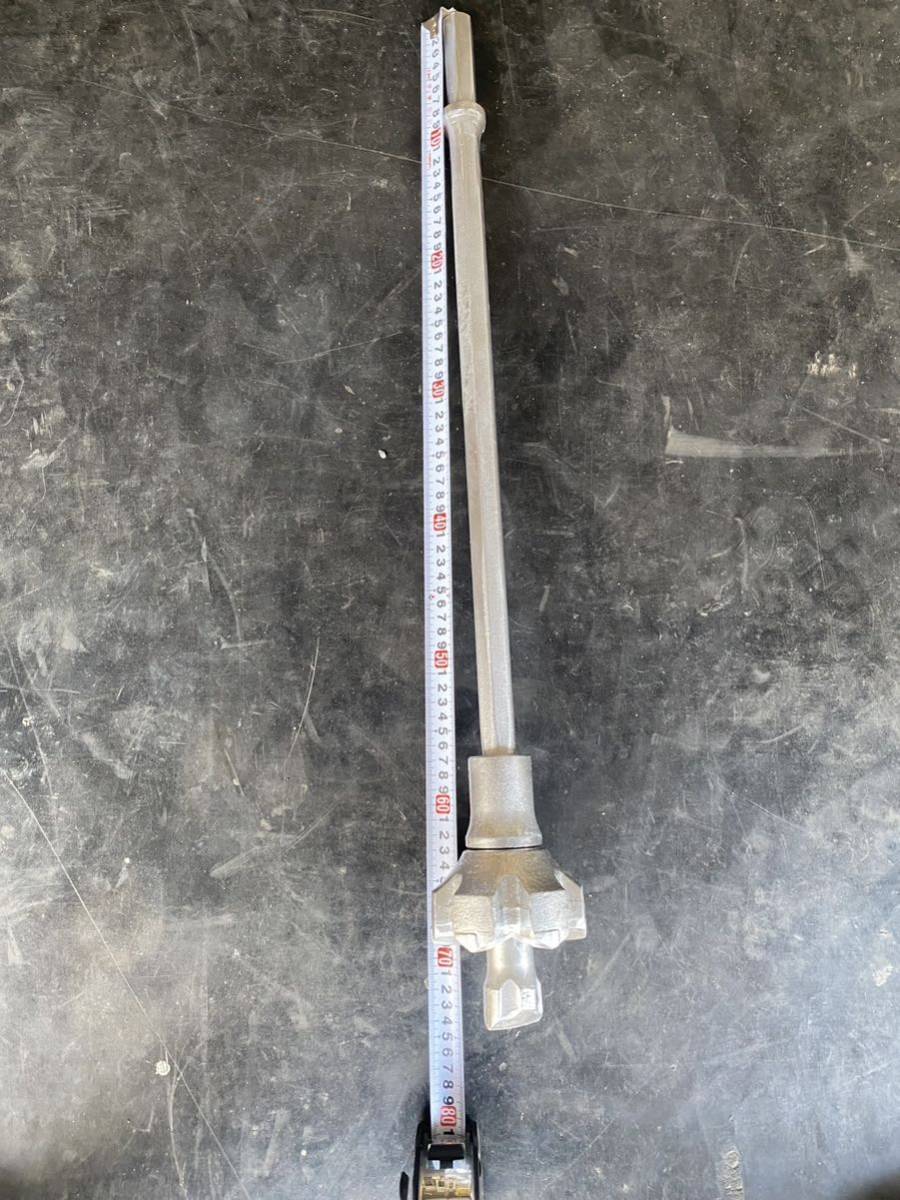 【送料0円】 TOKU TOYO 削岩機 テーパーロッド親子ビット付き740L×100G×シャンクサイズ7/8H×83中古品 TY-62用 TY-16 TJ-20 平戸金属工業TJ-15 その他 【送料0円】 TOKU TOYO 削岩機 テーパーロッド親子ビット付き740L×100G×シャンクサイズ7/8H×83中古品 TY-62用 TY-16 TJ-20 平戸金属工業TJ-15 その他