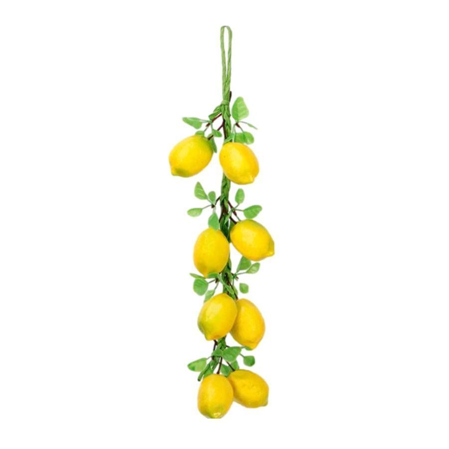  food sample hanging weight .. fruit fruit leaf .. attaching 4 pcs set ( lemon )