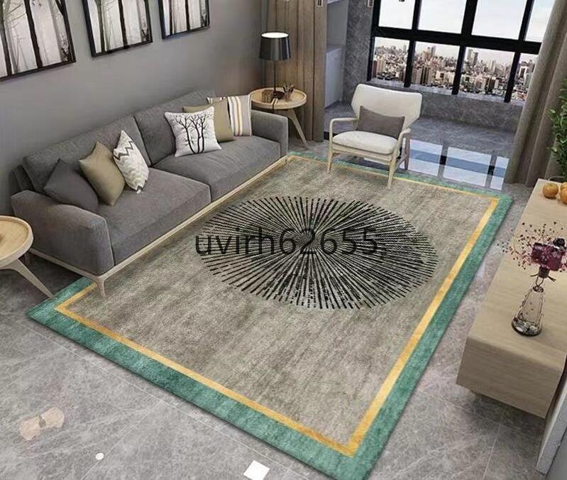 人気美品★のカーペットのリビングテーブルのカーペット現代的なシンプルな寝室の床の床の広い面積を敷き詰めます160*230CM
