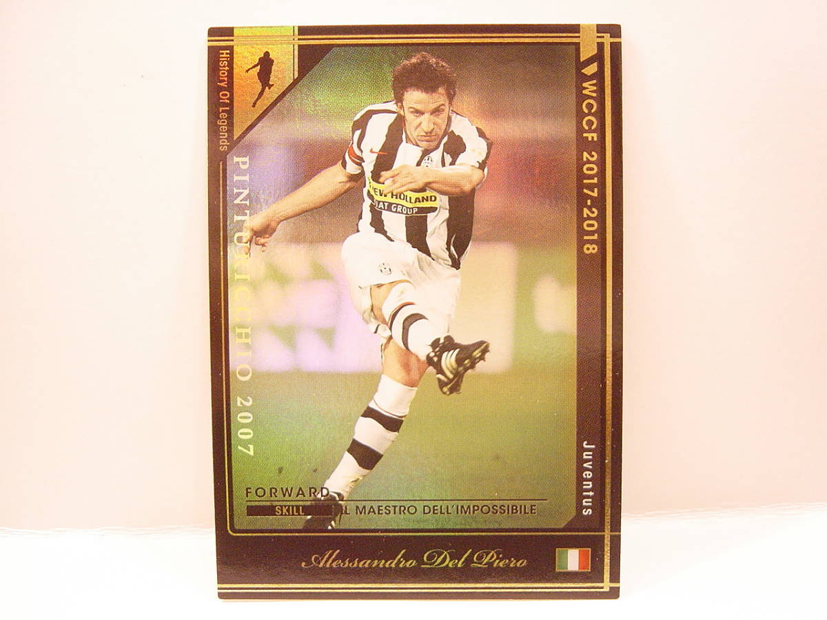 WCCF 2017-2018 ver2.0 HOLE デル・ピエロ 奇跡のマエストロ Alessandro Del Piero Juventus FC 2007 History Of Legends WCCF WCCF 2017-2018 ver2.0 HOLE デル・ピエロ 奇跡のマエストロ Alessandro Del Piero Juventus FC 2007 History Of Legends WCCF