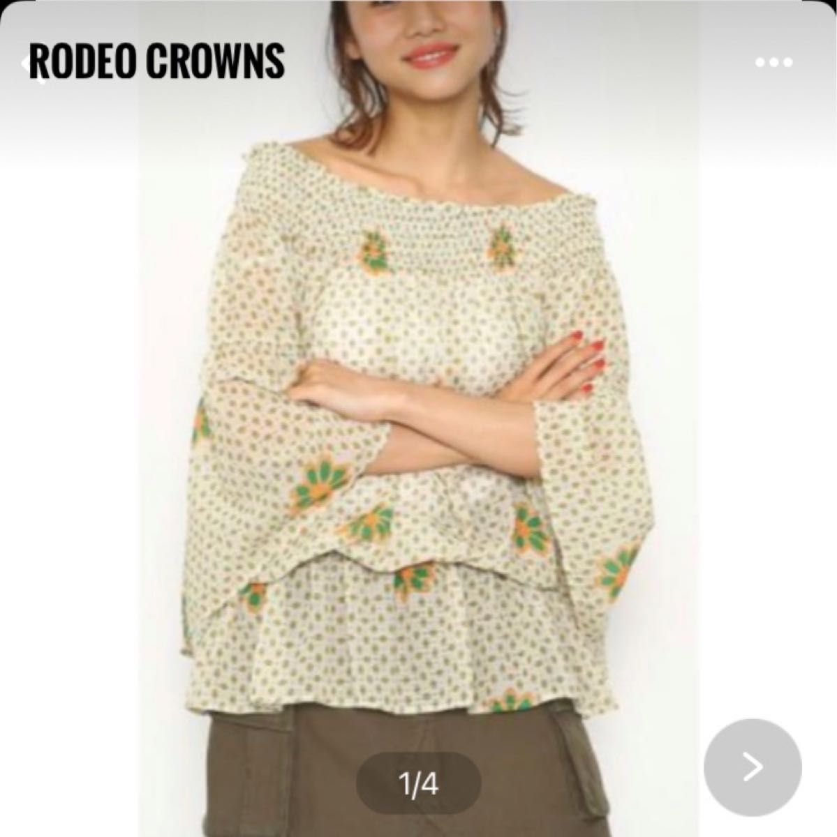 美品】Rodeo Crowns ロデオクラウンズ トップス F｜Yahoo!フリマ（旧