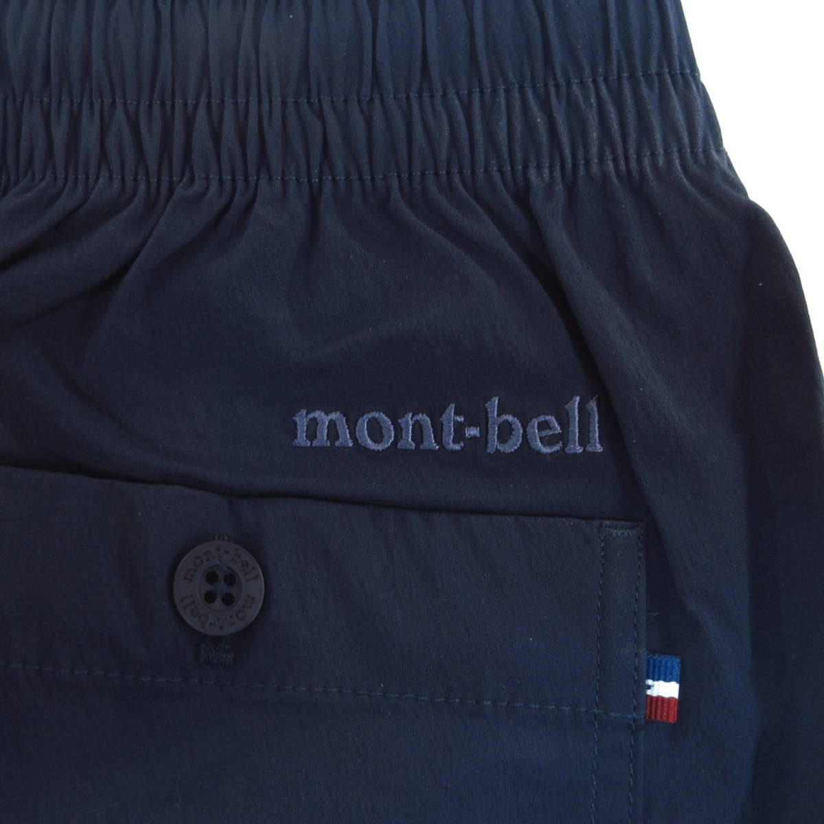 海外限定 mont-bell モンベル ナイロンパンツ 変形 ネイビー S表記