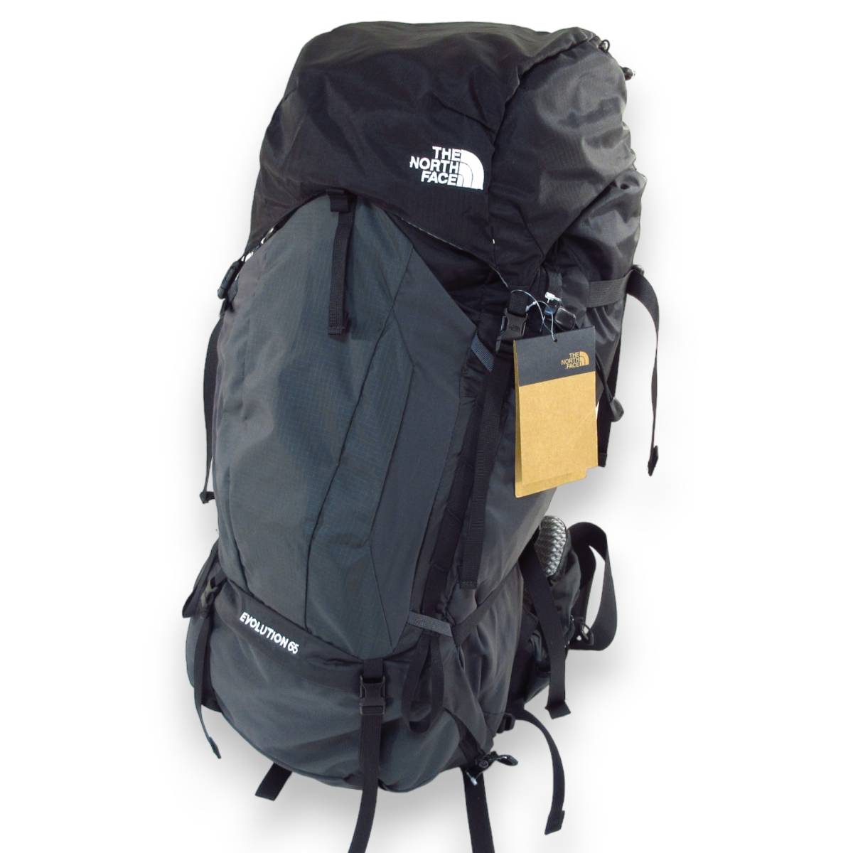 新品◆THE NORTH FACE◆EVOLUTION エヴォリューション L/XL 65L ブラック◆ノースフェイス トレッキング バックパック リュック◆J221_画像1