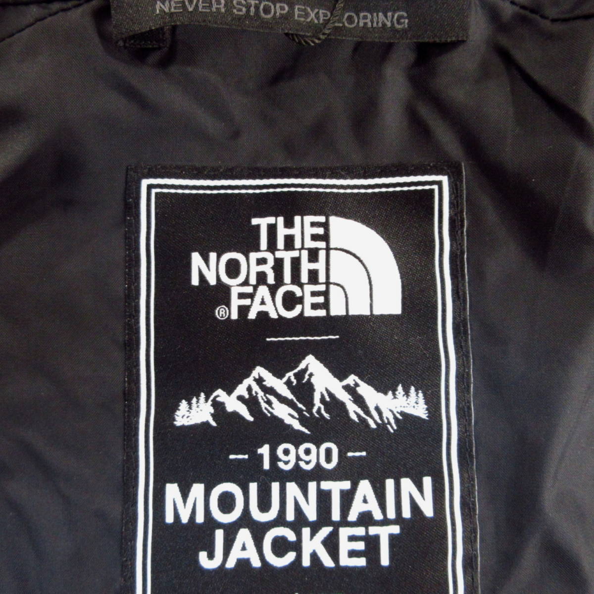 新品◆THE NORTH FACE◆防水 透湿 防風 NOVELTY ECO GORE-TEX マウンテン ジャケット M 黒◆ノースフェイス 1990 ペイズリー柄◆J763_画像7