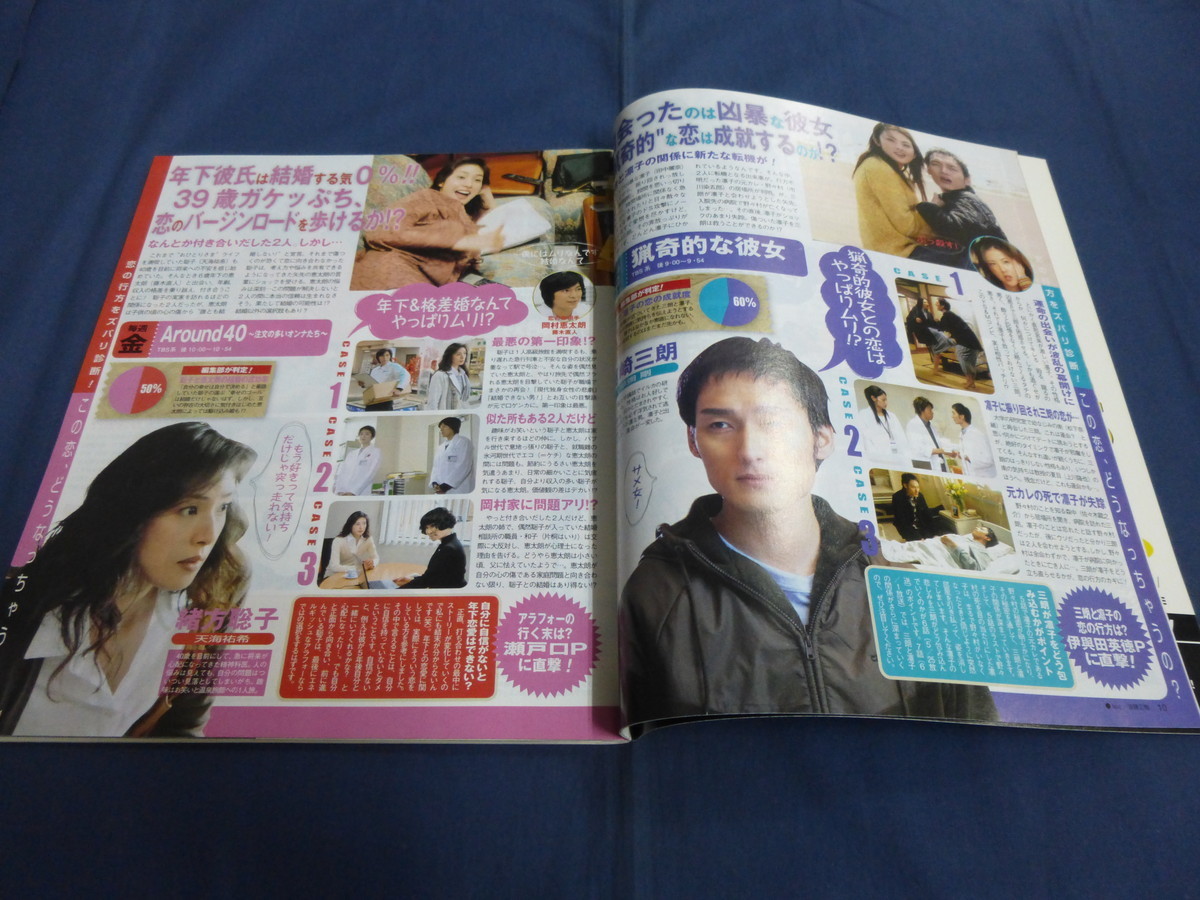 〇 TV LIFE テレビライフ 2008年6/6号 長澤まさみ 上野樹里 瑛太 水川あさみ 錦戸亮 草彅剛 天海祐希 三浦春馬「ごくせん」真木よう子_画像4