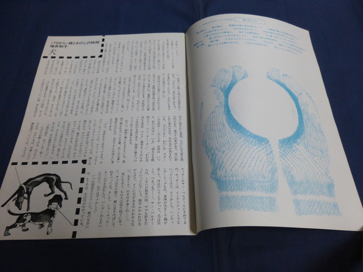 〇 花椿 1976年2月号 緑の特集 増井和子 ビリー・ジーン・キング 黒柳徹子×ジュゼッペ・ディ・ステファノ / 資生堂_画像3