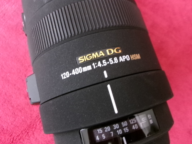 SIGMA シグマ APO 120-400mm F4.5-5.6 DG OS HSM ニコン用 中古品