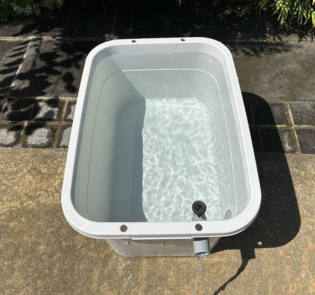 めだか飼育容器 3個セット【OF加工済み タライ36L グレー】送料無料