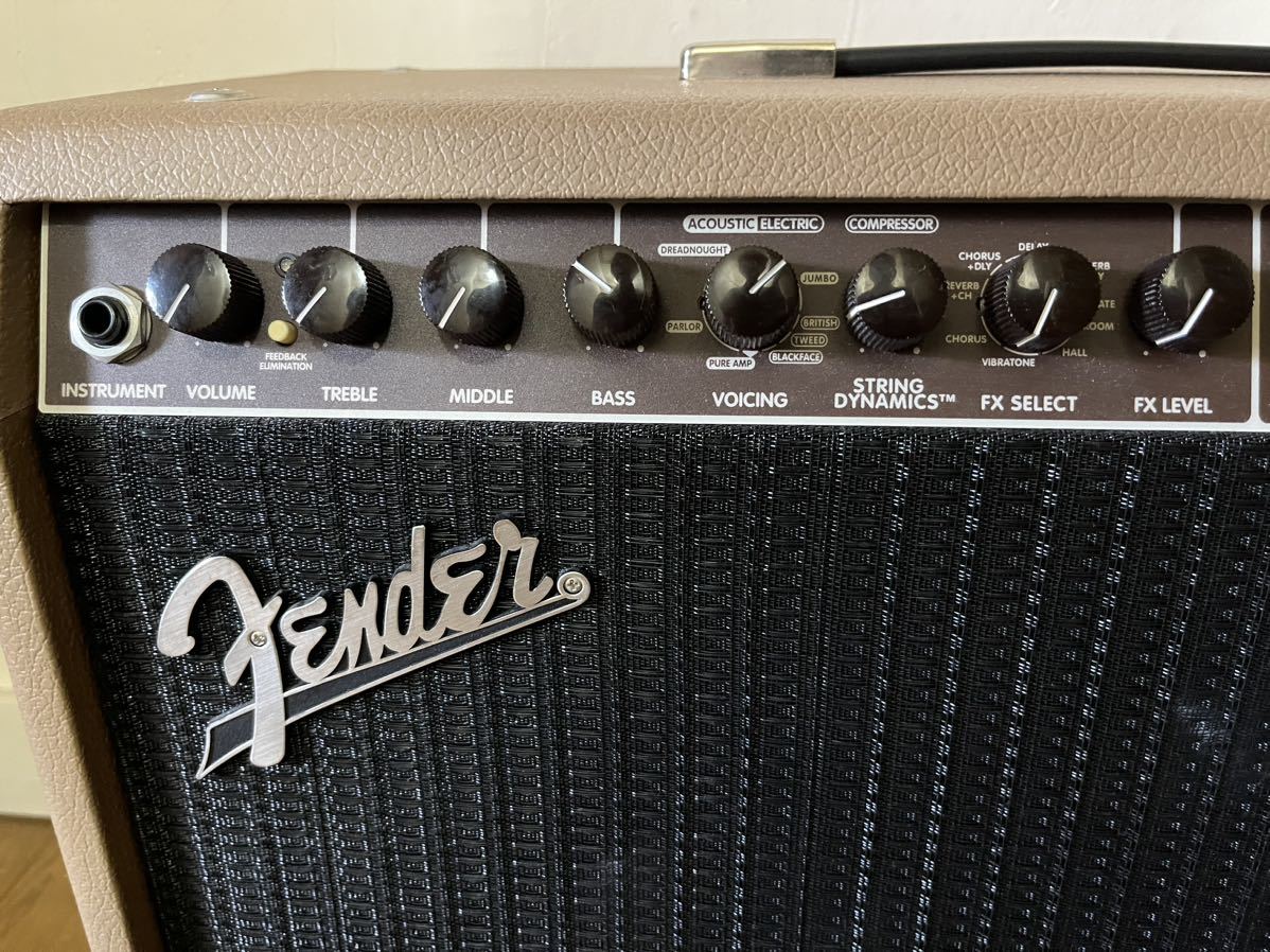 中古美品☆Fender ACOUSTASONIC 150 アコースティックギター エレアコ