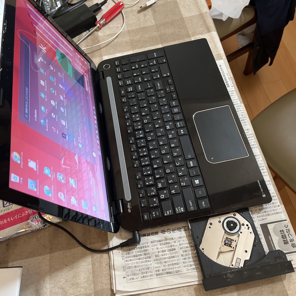爆速SSD搭載 Dynabook T554-67/第4世代i7/8GB/480GB SSD/BD 爆速SSD搭載 Dynabook T554-67/第4世代i7/8GB/480GB SSD/BD