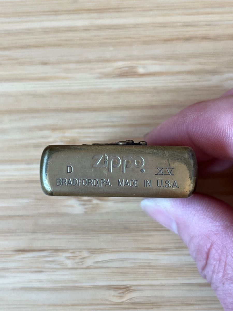 ZIPPO／ジッポー 懸賞品　Marlboro マルボロ カウボーイ ロデオ メタル貼り 1999年製