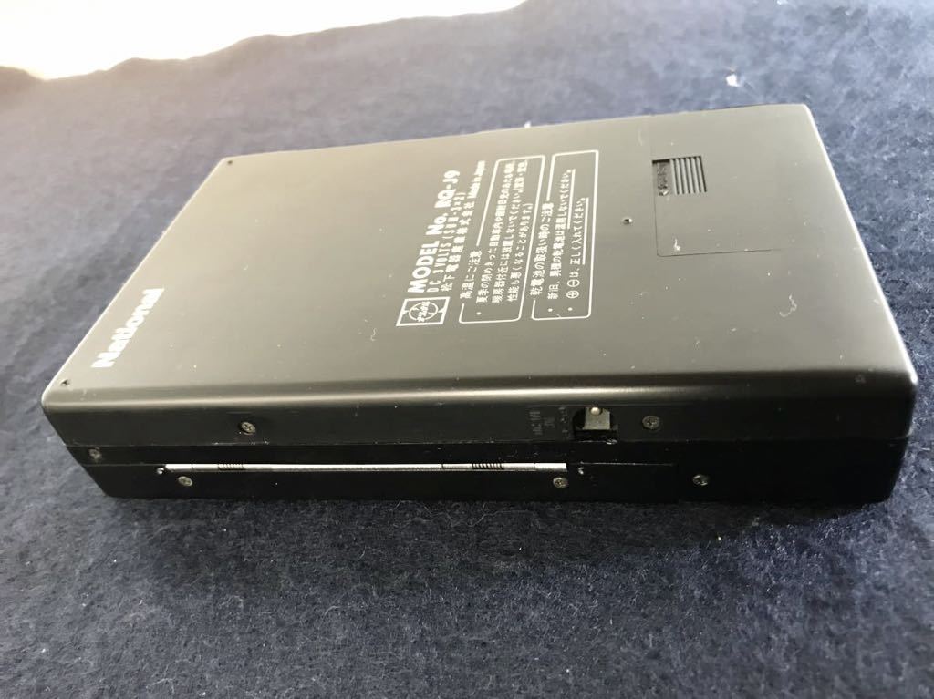 National ナショナル ステレオミニカセットプレーヤ STEREO WAY RQ-J9 カバー付き 美品_画像7