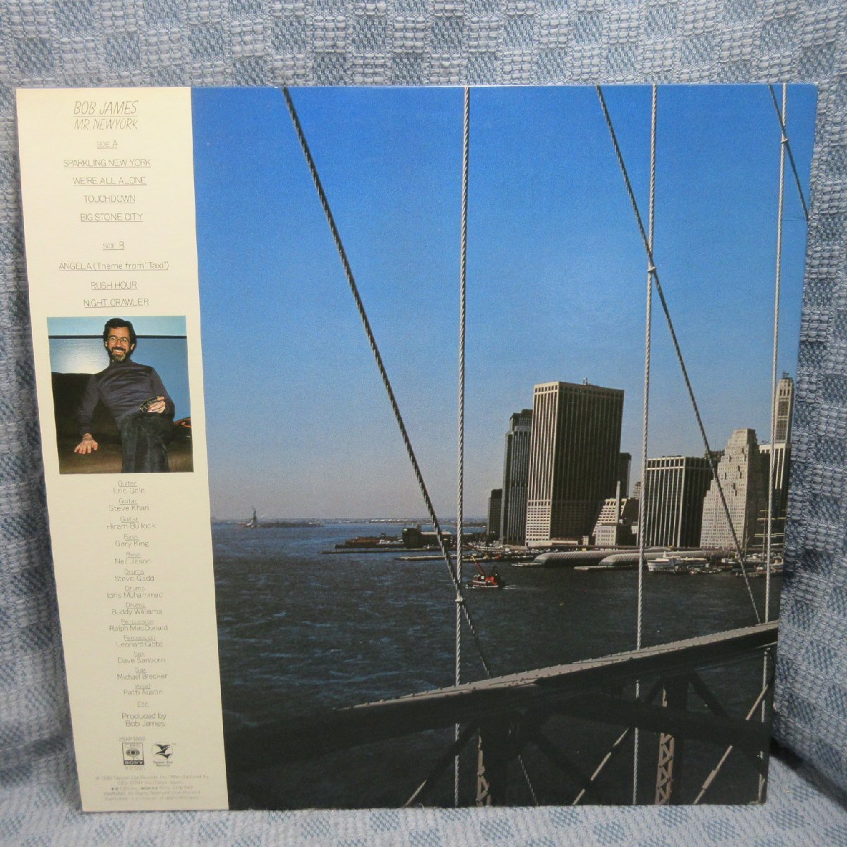VA314●1869/ボブ・ジェームス「ミスター・ニューヨーク」LP(アナログ盤)_画像2
