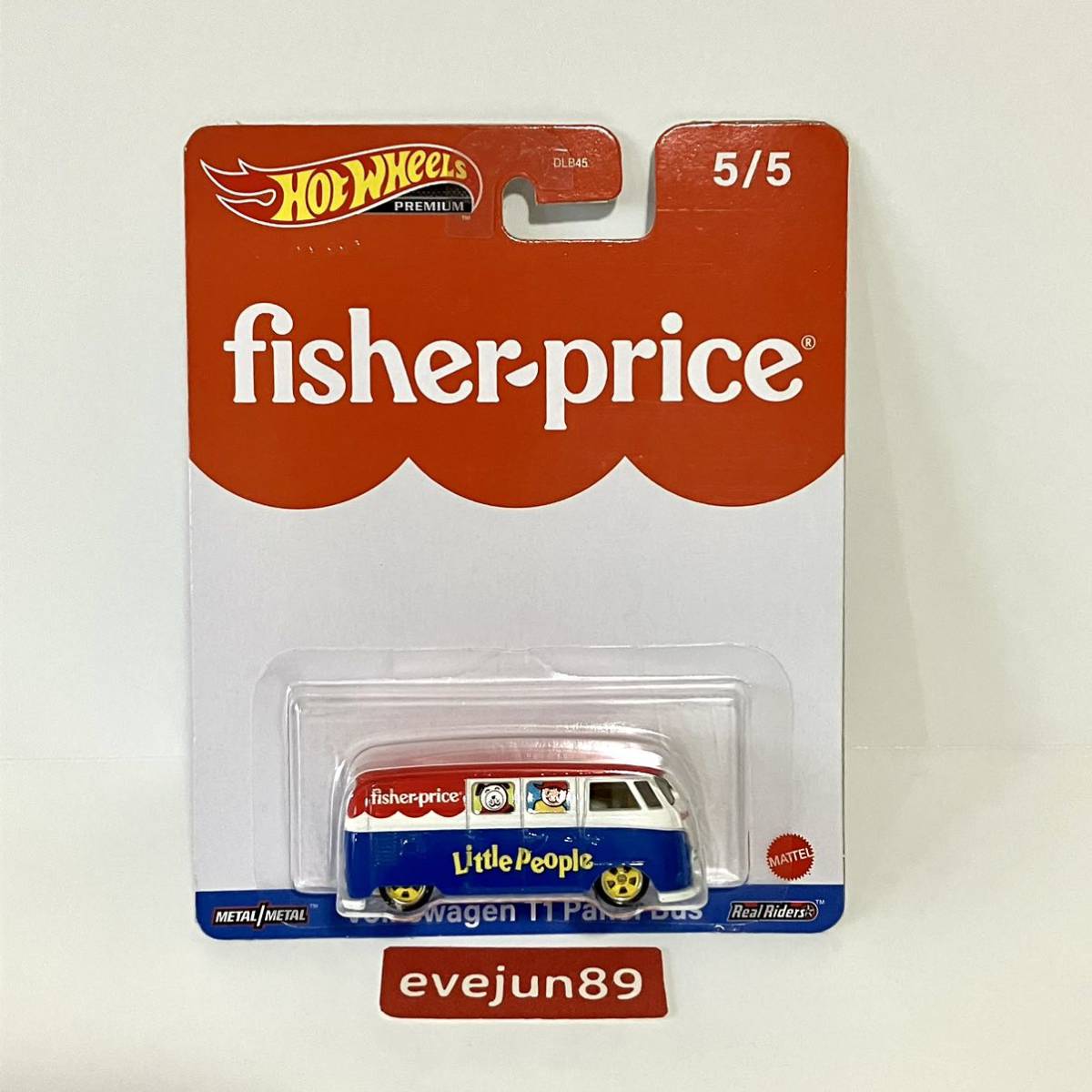 ホットウィール VOLKSWAGEN T1 Panel Bus フォルクスワーゲン Fisher price VW_画像1